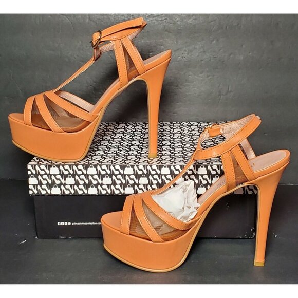 PRIMADONNA COLLECTION WOMEN EURO SIZE NEW /BOX 4.5 INCH HEEL   08412ECP - Picture 1 of 12